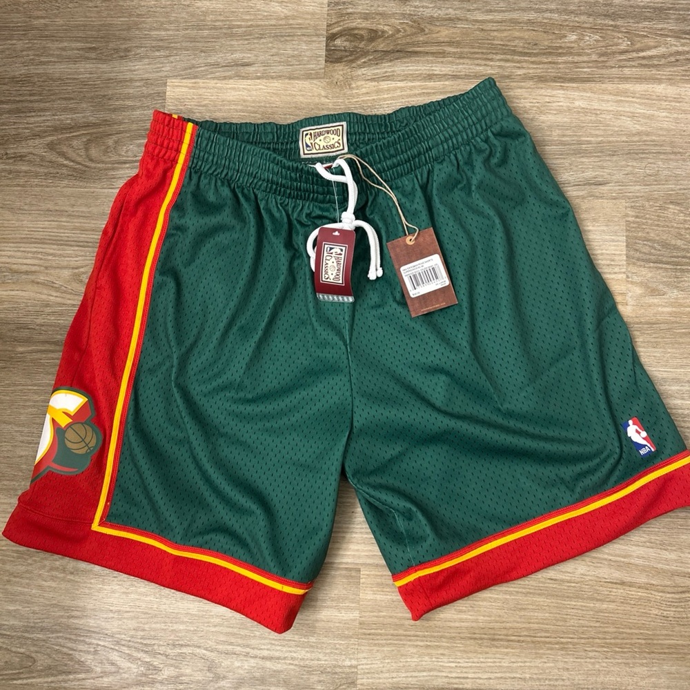 NBA Seattle SuperSonics Athletic Men's Shorts